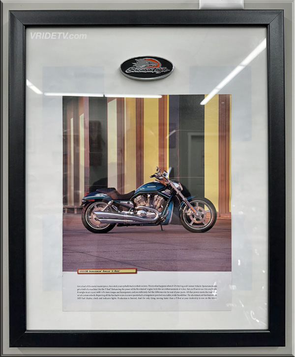 2005_vrscse_cvo_blue_vrod_brochure_framed