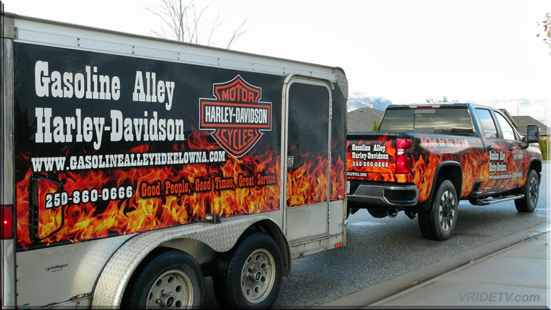 Gasoline alley harley davidson kelowna truck and trailer