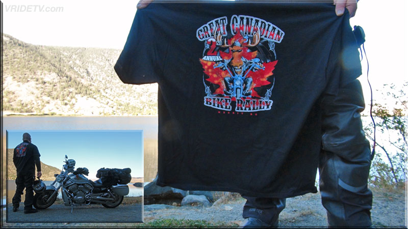 Great Canadian Bike Rally shirts VRIDETVcom