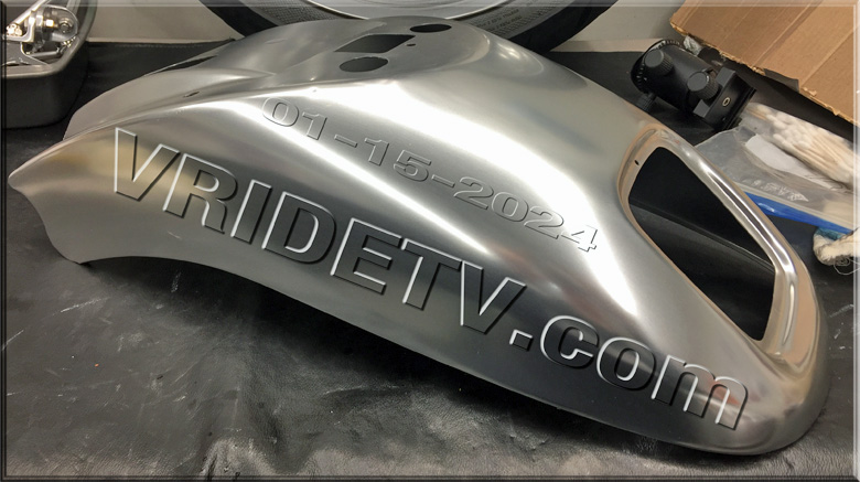 VROD anodized rear fender for sale