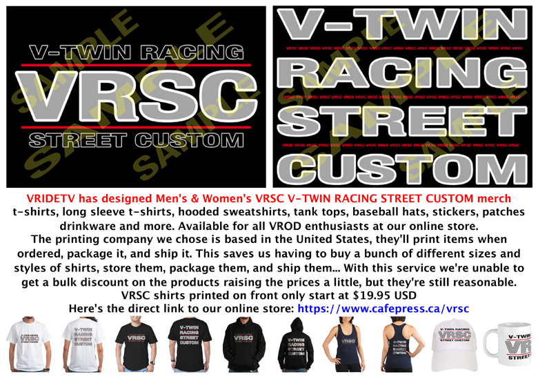 VROD clothing and merch