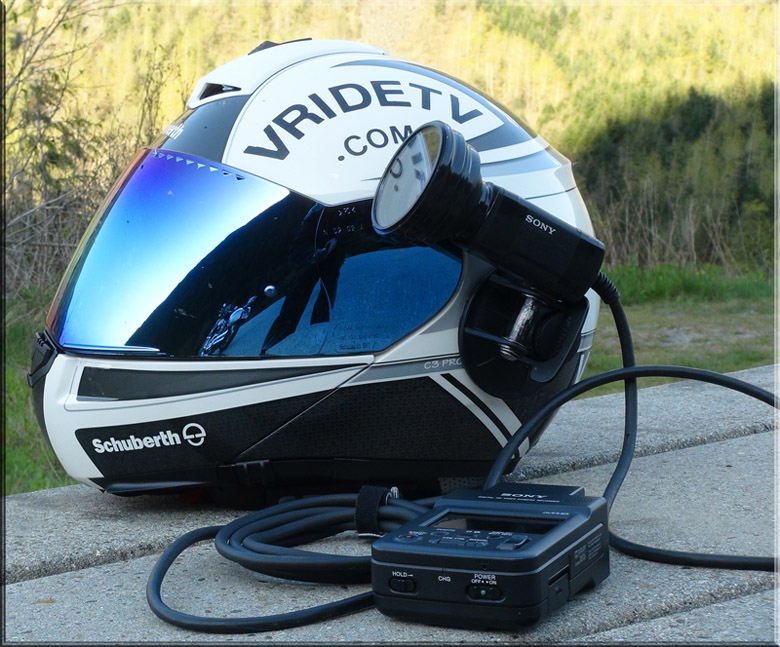 Schuberth C3PRO SRC and Action camera