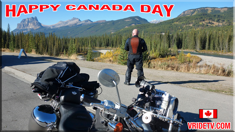 canada day in the rockies