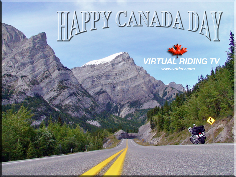 Happy Canada Day from Virtual Riding TV. vridetv.com