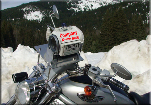 Maximize your exposure by advertising directly on Vridetv?s motorcycle. vridetv.com