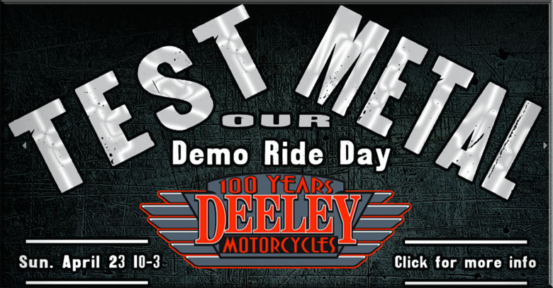 test ride a harley davidson motorcycle