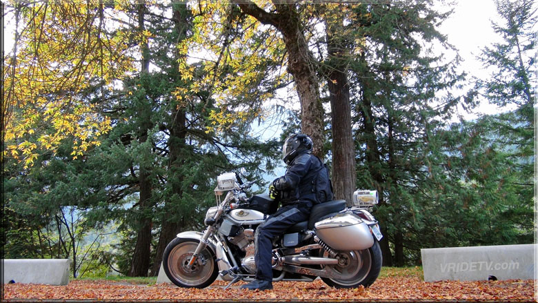 Fall motorcycle ride
