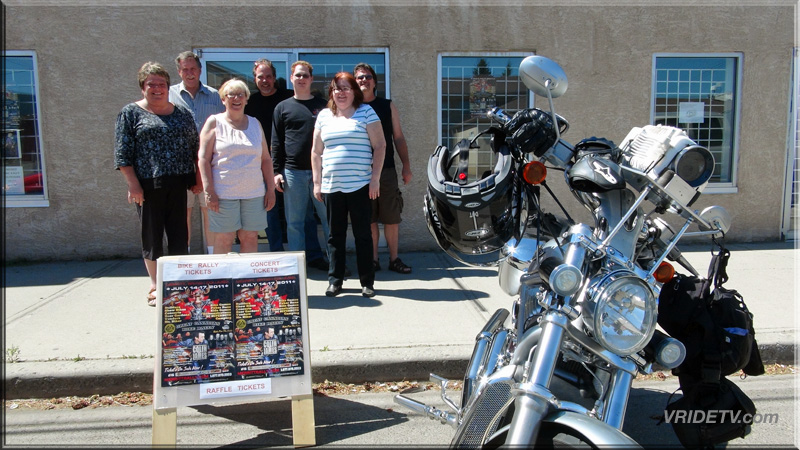 Great Canadian Bike Rally crew. photo by vridetv.com