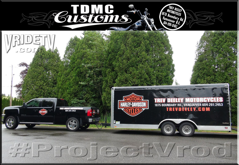 trev deeley motorcycles truck and trailer