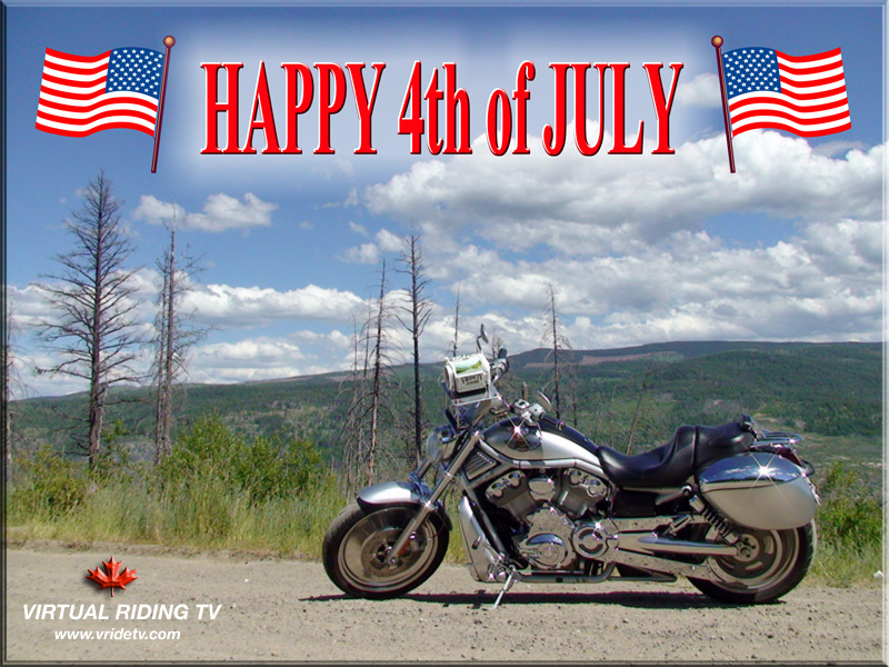 Happy July 4th from Canada's motorcycle touring and travel site vridetv.com