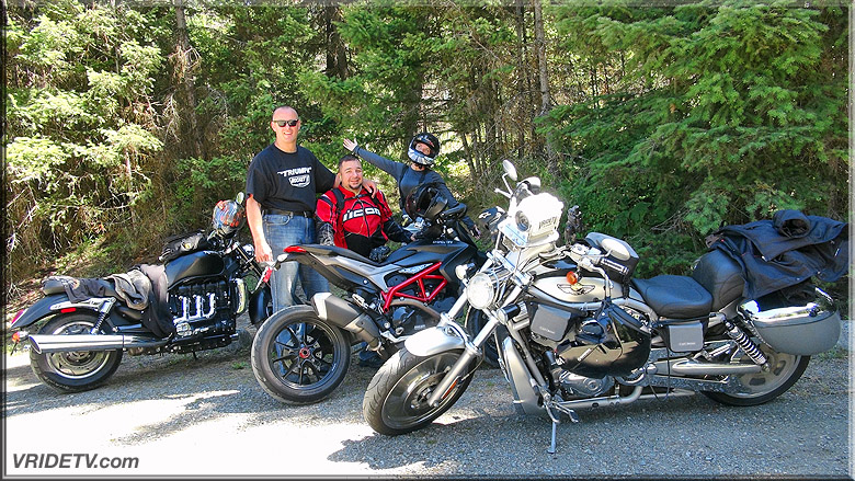 motorcycle riding with friends