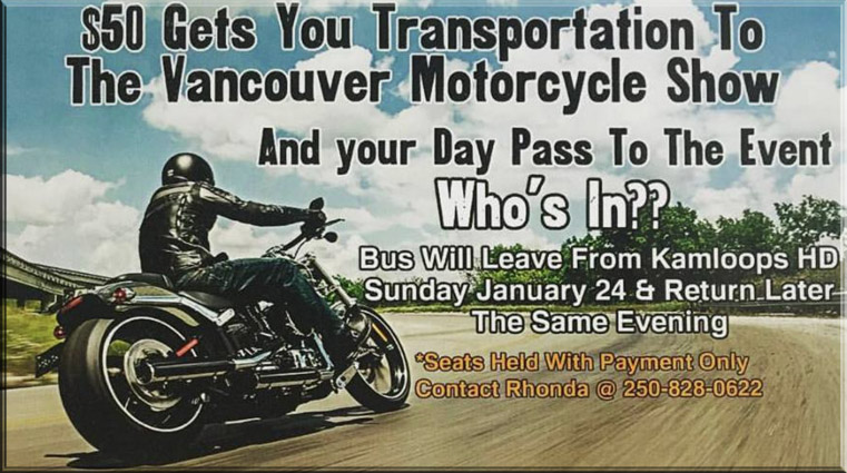 kamloops harley davidson. Vancouver motorcycle show