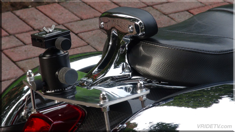 motorbike rear camera mount