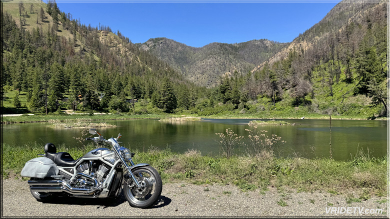 motorcycle at ford lake