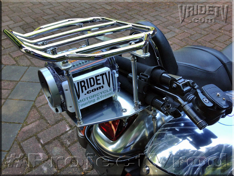 Motorcycle camera mount