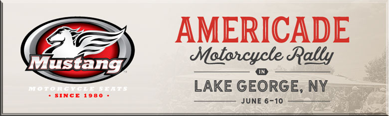 Mustang Seats at Americade Motorcycle Rally