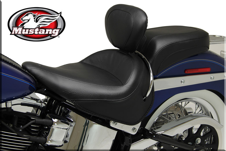 mustang seats for softtail