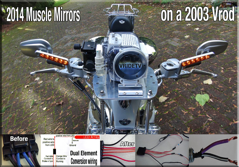 Vrod Muscle mirrors wiring VRIDETVcom