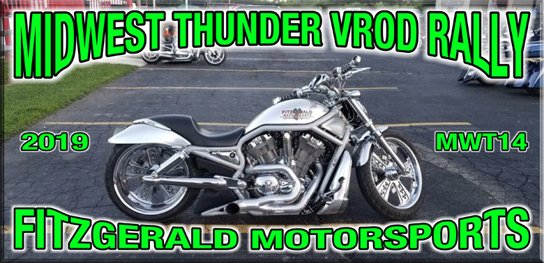Midwest thunder vrod rally 2019 at Fitzgerald motorsports
