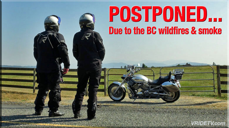 Motorcycle trip Postponed