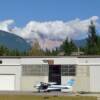 Glacier Air Tour's hanger and their Cessna 172 at Squamish Municiple Airport.
46001 Government Road
Brackendale, British Columbia 
Canada.
Visit their website at: www.glacierair.com