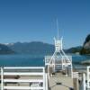 Look out platform at Porteau Cove Marine Provincial Park, British Columbia Canada. Virtual Riding TV vridetv.com
