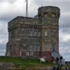 The Cabot Tower in St.John's Newfoundland is situated on Signal Hill and was constructed in 1898.
On 1901 Guglilmo Marconi received the very first Trans-Atlantic wireless message the letter "S" in mores code from  the United Kingdom.