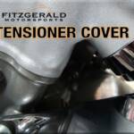 When it comes to customizing a motorcycle I'm a firm believer that, "the Devil's in the details" it's the little things that make the over all presentation pop.  Scott Fitzgerald of Fitzgerald Motorsports has come through once again with this beautiful cam tensioner cover! 