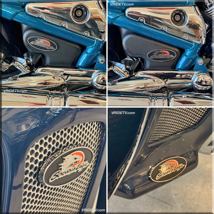 screamin eagle emblem mounting options