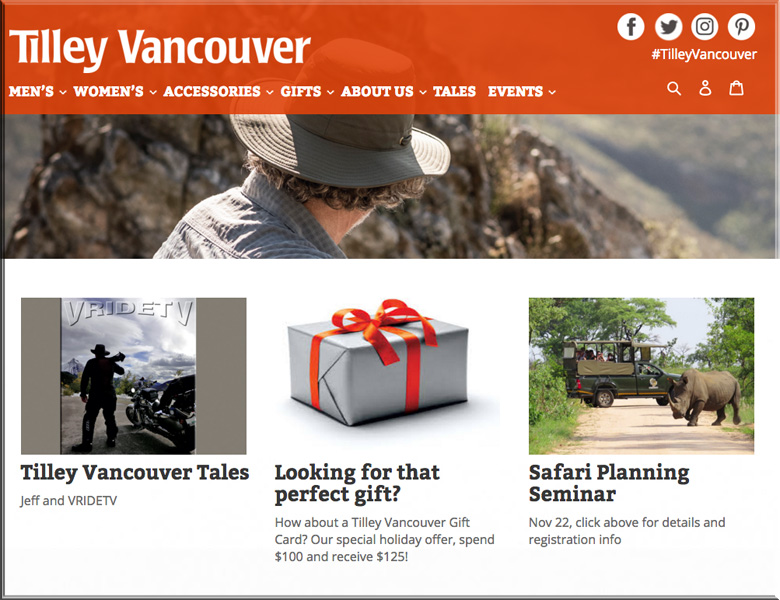 tilley vancouver index featuring VRIDETVcom