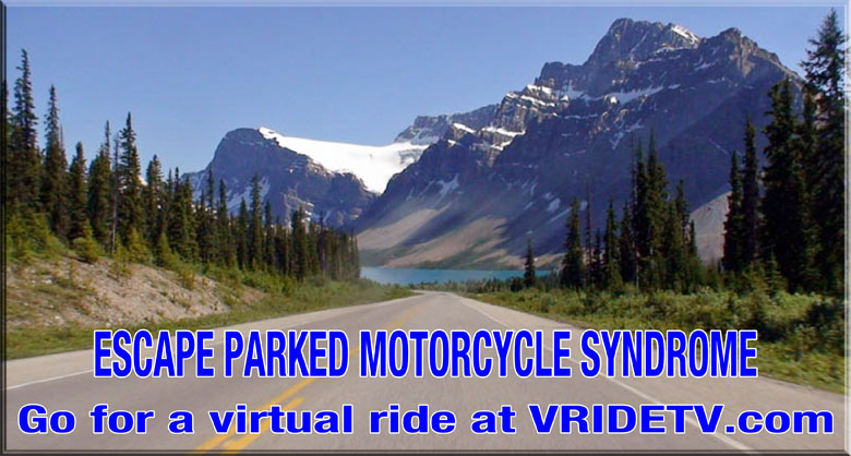 Virtual motorcycle ride