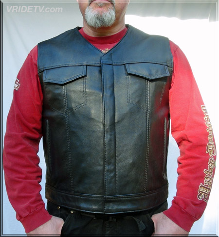 leather vest