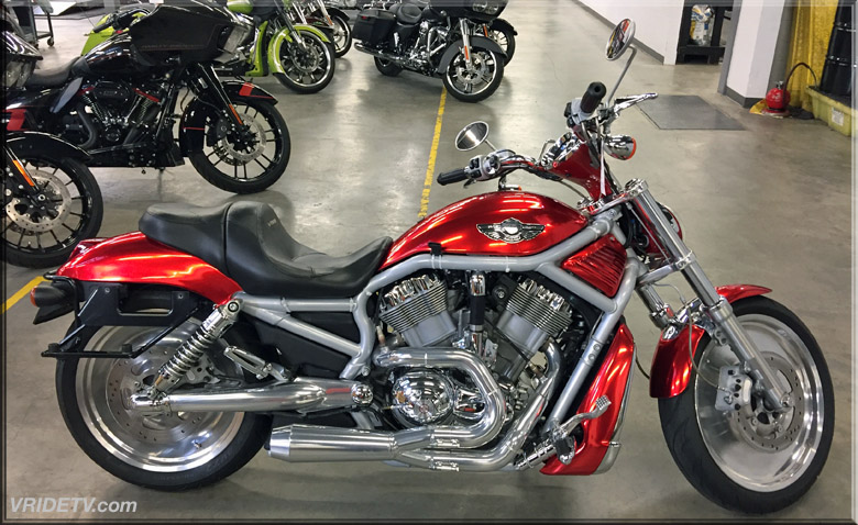 VROD at trev deeley motorcycles Vancouver