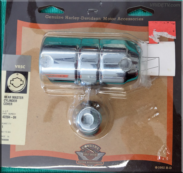 for sale: vrod chrome rear master cylinder cover 42204-04