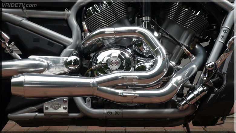 VROD Exhaust pipe and tuner