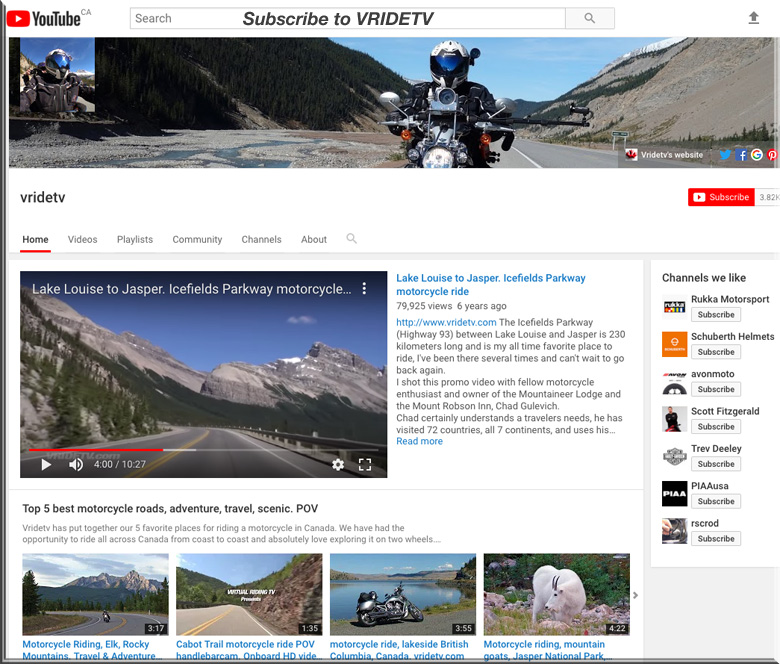 YOUTUBES BEST MOTORCYCLE RIDING VIDEOS